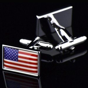 American Flag United States Patriot Cufflinks NEW
